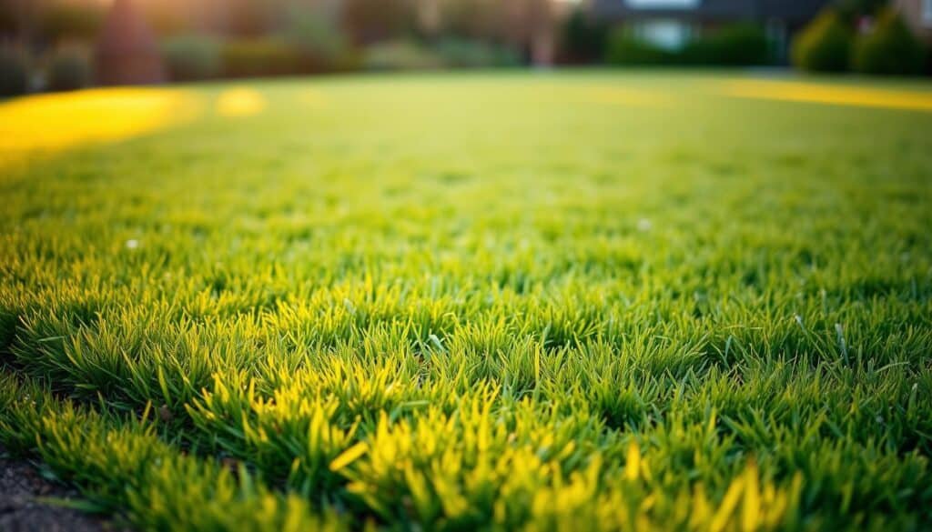 A neatly trimmed lawn with a crisp, defined edge, illuminated by warm, golden hour sunlight. The foreground features a sharp, clean border where the grass meets the soil, with a slight curve that follows the contours of the landscape. The middle ground showcases a well-maintained, lush green lawn, its blades gently swaying in a light breeze. The background gradually fades into a tranquil, out-of-focus setting, hinting at a serene garden or residential setting. The overall scene conveys a sense of order, precision, and a well-cared-for outdoor space. A neatly trimmed lawn with a crisp, defined edge, illuminated by warm, golden hour sunlight. The foreground features a sharp, clean border where the grass meets the soil, with a slight curve that follows the contours of the landscape. The middle ground showcases a well-maintained, lush green lawn, its blades gently swaying in a light breeze. The background gradually fades into a tranquil, out-of-focus setting, hinting at a serene garden or residential setting. The overall scene conveys a sense of order, precision, and a well-cared-for outdoor space.